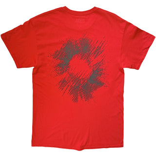 Muse T-Shirt: The Wow Signal (Red) (Back Print)