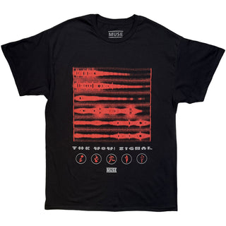 Muse T-Shirt: Wow Waves (Black)