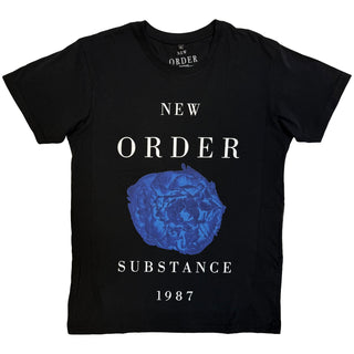 New Order Carbon T-Shirt: Substance 1987 (Black)
