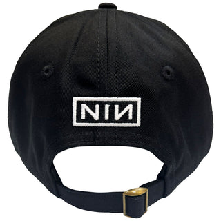 Nine Inch Nails Baseball Cap: Sin Logo (Black) (Back Print)