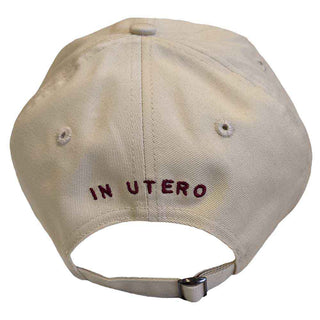 Nirvana Baseball Cap: Text Logo in Utero