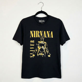 Nirvana Carbon T-Shirt: Sliver (Black)