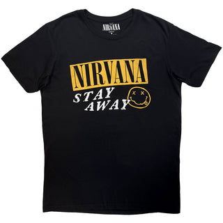 Nirvana Carbon T-Shirt: Stay Away (Black) (Back Print)