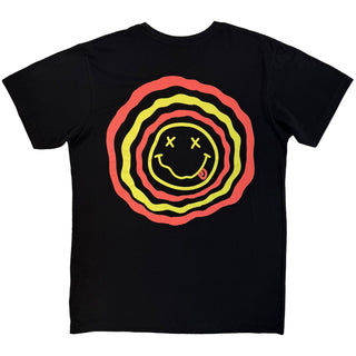 Nirvana Carbon T-Shirt: Nevermind Bath Tub (Black) (Back Print)