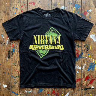 Nirvana Carbon T-Shirt: Nevermind Dollar (Black)