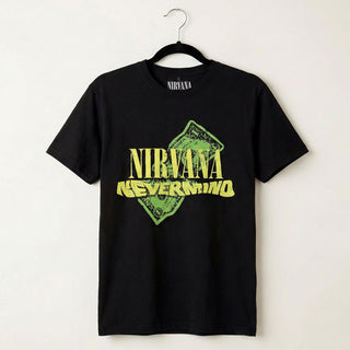 Nirvana Carbon T-Shirt: Nevermind Dollar (Black)