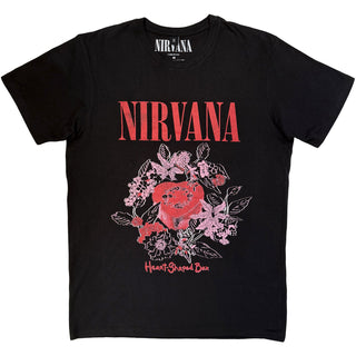 Nirvana Premium Carbon T-Shirt: Heart Shaped Box (Black)