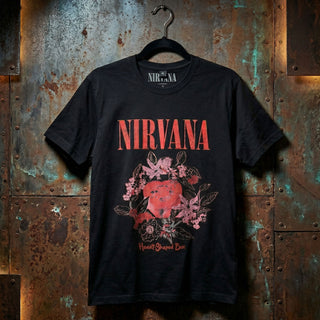 Nirvana Premium Carbon T-Shirt: Heart Shaped Box (Black)