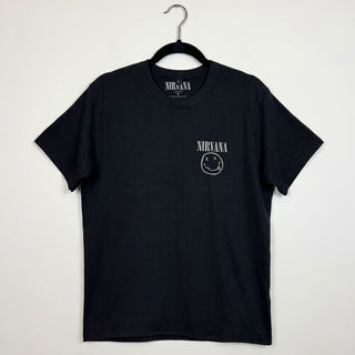 Nirvana Unisex Premium Carbon T-Shirt: More Drive (Black) (Back Print)