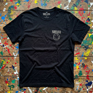 Nirvana Unisex Premium Carbon T-Shirt: More Drive (Black) (Back Print)
