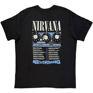 Nirvana Unisex Premium Carbon T-Shirt: More Drive (Black) (Back Print)