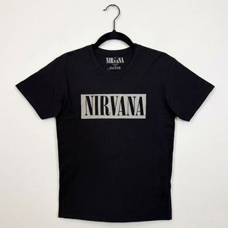 Nirvana Premium Carbon T-Shirt: Something In The Way (Black) (Back Print)