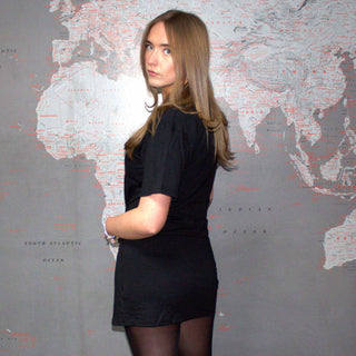 Nirvana Ladies T-Shirt Dress: Angelic