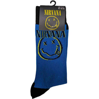 Nirvana Ankle Socks: Inverse Happy Face