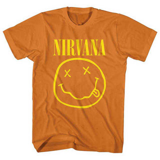 Nirvana Kids T-Shirt: Yellow Happy Face