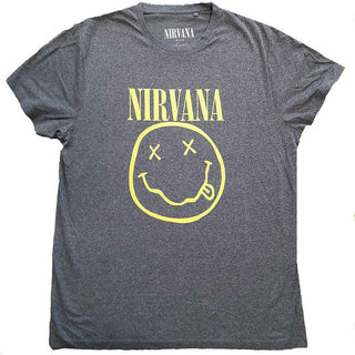 Nirvana T-Shirt: Yellow Smiley