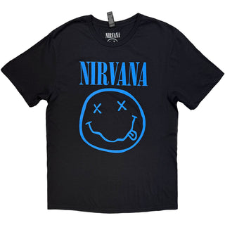 Nirvana T-Shirt: Blue Smiley