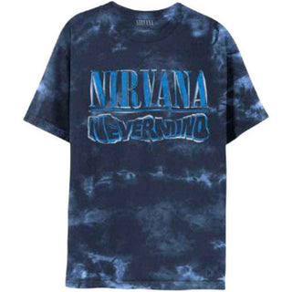 Nirvana T-Shirt: Nevermind Wavy Logo