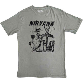 Nirvana T-Shirt: Incesticide Stacked Logo