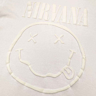 Nirvana Hi-Build T-Shirt: White Smiley