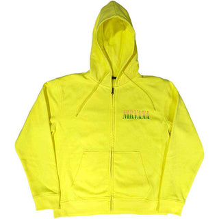 Nirvana Zipped Hoodie: Sorbet Ray Smiley