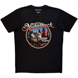 Nickelback Premium Carbon T-Shirt: High Time (Black)