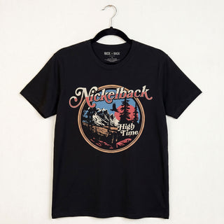 Nickelback Unisex Premium Carbon T-Shirt: High Time (Black)