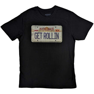 Nickelback Unisex T-Shirt: License Plate