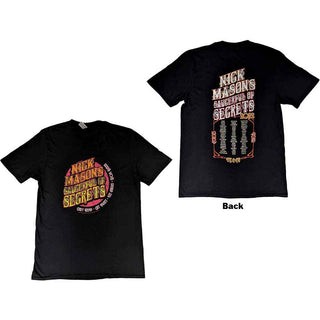 Nick Mason's Saucerful of Secrets Unisex T-Shirt: Echoes European Tour 2022 (Back Print & Ex-Tour)