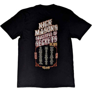 Nick Mason's Saucerful of Secrets T-Shirt: Echoes European Tour 2022 (Back Print & Ex-Tour)