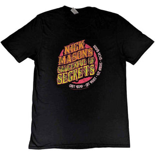 Nick Mason's Saucerful of Secrets T-Shirt: Echoes European Tour 2022 (Back Print & Ex-Tour)