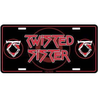 Twisted Sister Number Plate: Logo