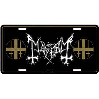 Mayhem Number Plate: Logo