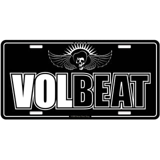 Volbeat Number Plate: Logo