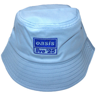 Oasis Bucket Hat: Live '25 Logo (Blue) (Ex-Tour)