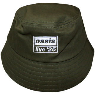 Oasis Bucket Hat: Live '25 Logo (Green) (Ex-Tour)
