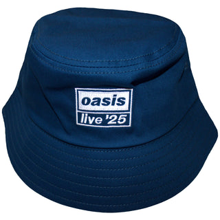 Oasis Bucket Hat: Live '25 Logo (Navy Blue) (Ex-Tour)