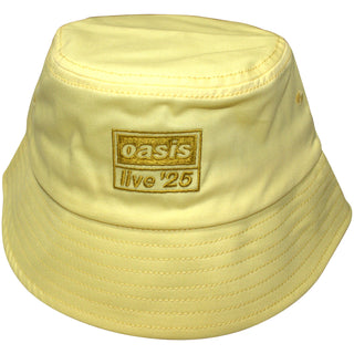 Oasis Bucket Hat: Live '25 Logo (Yellow) (Ex-Tour)