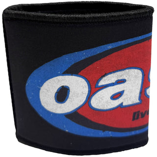Oasis Koozie: Live '25 Elliptical Logo (Black) (Ex-Tour)