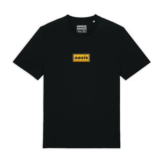 Oasis T-Shirt: East Rutherford Half Faces Fan Store (Black) (Back Print & Ex-Tour)