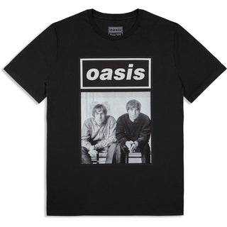 Oasis Unisex T-Shirt: Wonderwall Live 25 World Tour (Black) (Back Print & Ex-Tour)