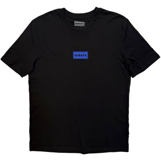 Oasis T-Shirt: Santiago Half Faces Fan Store (Black) (Back Print & Ex-Tour)