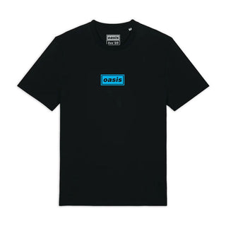 Oasis T-Shirt: Chicago Half Faces Fan Store (Black) (Back Print & Ex-Tour)