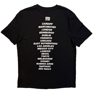 Oasis T-Shirt: Paper Cut Out Tour (Black) (Back Print & Ex-Tour)