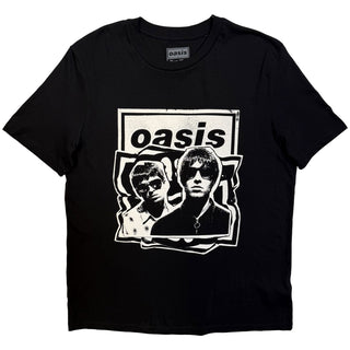 Oasis T-Shirt: Paper Cut Out Tour (Black) (Back Print & Ex-Tour)