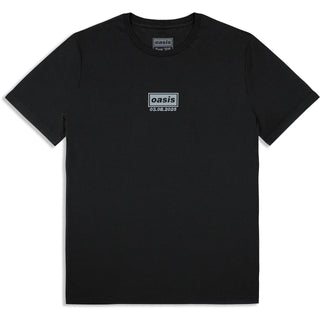 Oasis T-Shirt: London 3 Aug Event (Black) (Back Print & Ex-Tour)