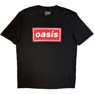Oasis T-Shirt: Cardiff City Pop Up (Black) (Back Print & Ex-Tour)
