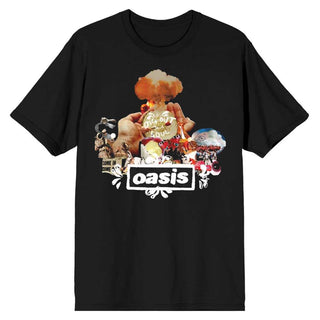 Oasis Unisex T-Shirt: Atomic Collage