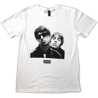 Oasis Unisex T-Shirt: Noel & Liam Square Photo