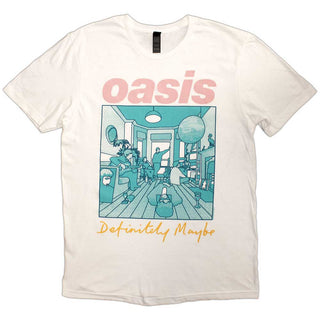 Oasis Unisex T-Shirt: Definitely Maybe Illustration Colour